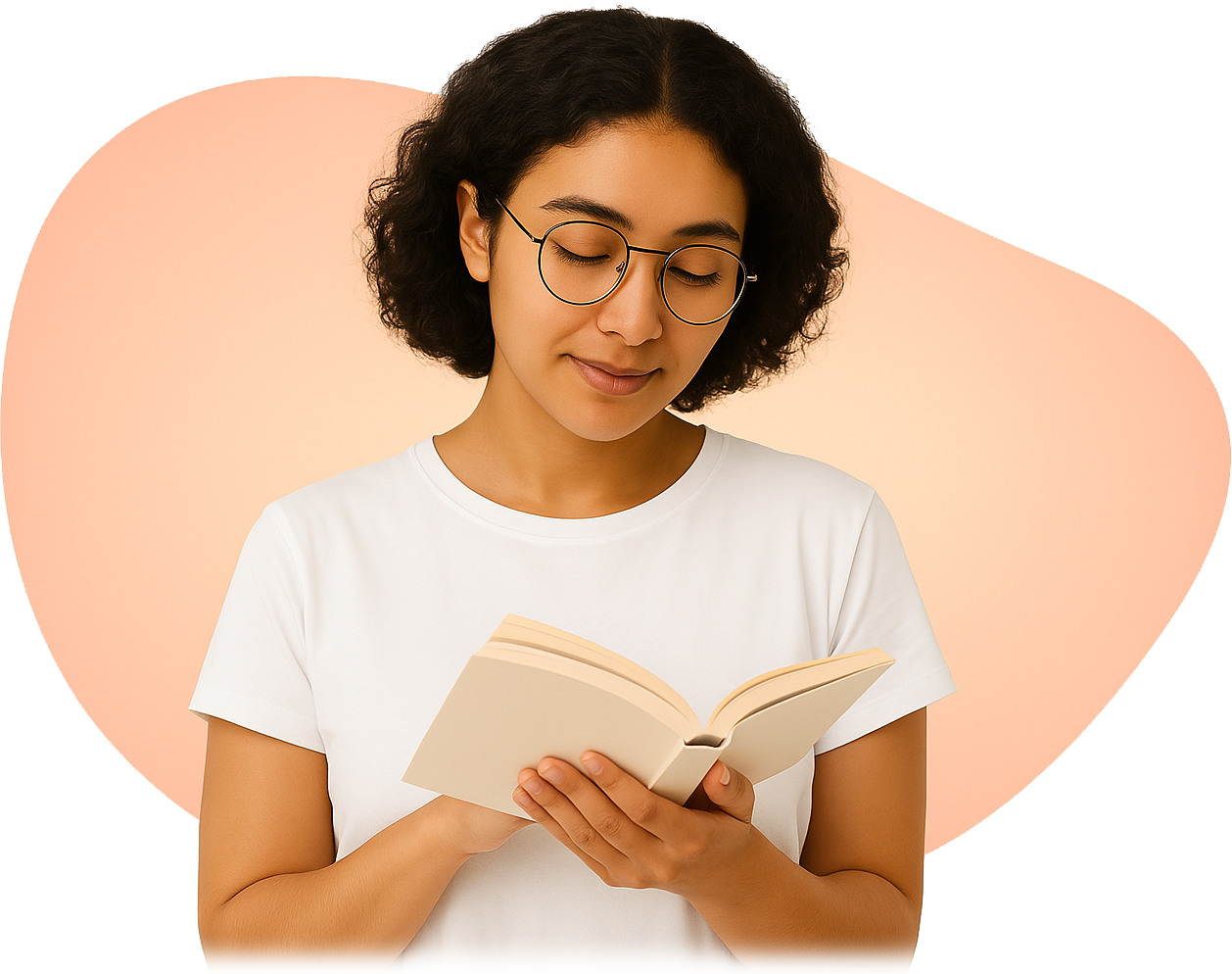 Students collaborating on a research project